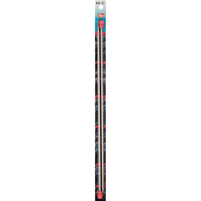 PRYM 5 mm 40 cm Parlak Metalik Alüminyum Örgü Şişi -  191613