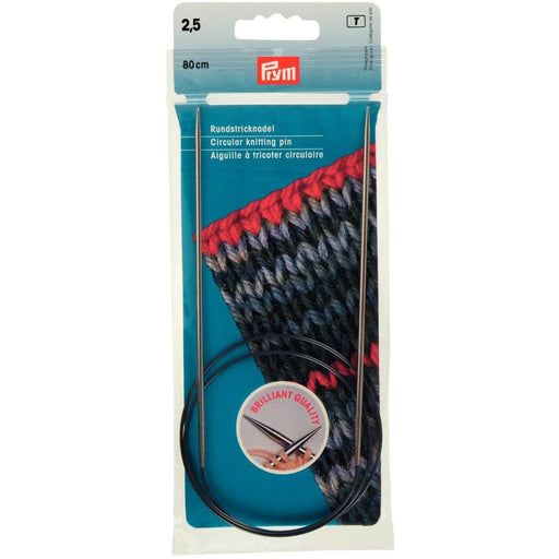 PRYM 2,5 mm 80 cm Parlak Misinalı Şiş - 212114