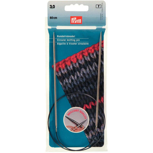 PRYM 3 mm 60 cm Parlak Misinalı Şiş - 212122