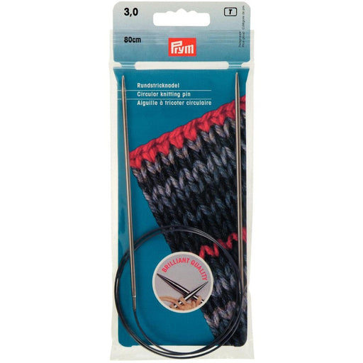 PRYM 3 mm 80 cm Parlak Misinalı Şiş - 212124