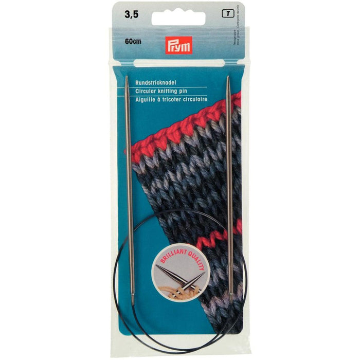 PRYM 3,5 mm 60 cm Parlak Misinalı Şiş - 212132