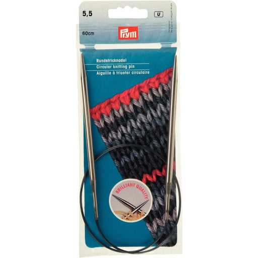 PRYM 5,5 mm Parlak 60 cm Misinalı Şiş - 212172