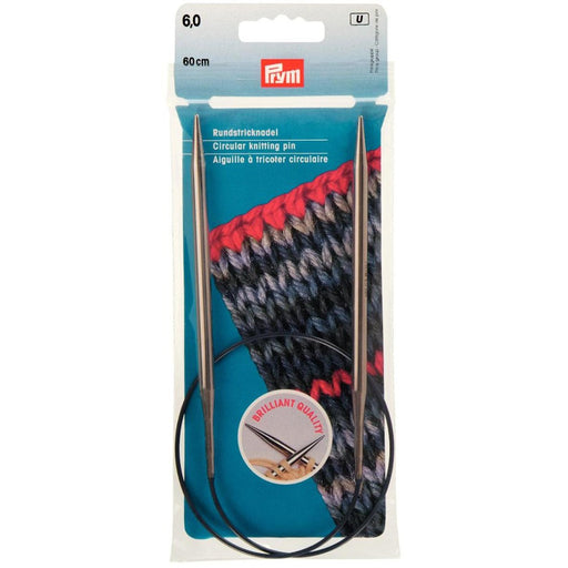 PRYM 6 mm 60 cm Parlak Misinalı Şiş -  212182