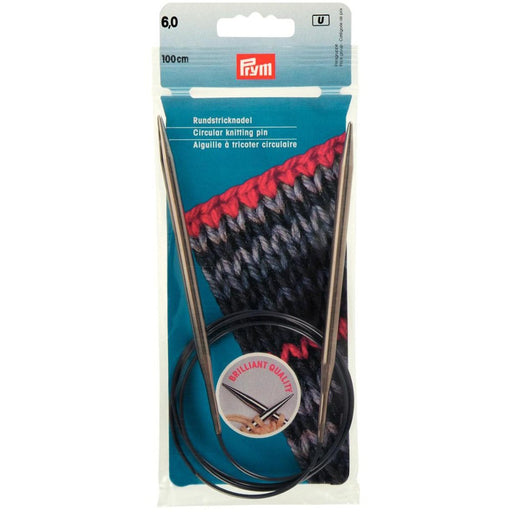 PRYM 6 mm 100 cm Parlak Misinalı Şiş  -  212186