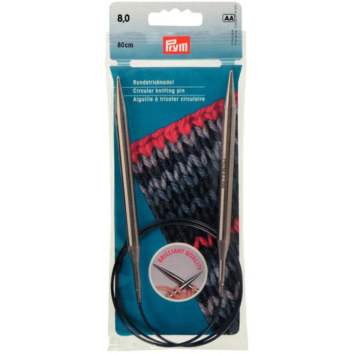 PRYM 8 mm 80 cm Parlak Misinalı Şiş- 212214