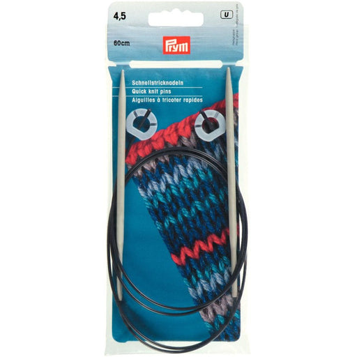 PRYM 4,5 mm 60 cm Esnek Misinalı Hızlı Örme Şişi - 218919