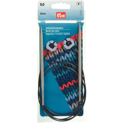 PRYM 5 mm 60 cm Esnek Misinalı Hızlı Örme Şişi - 218920