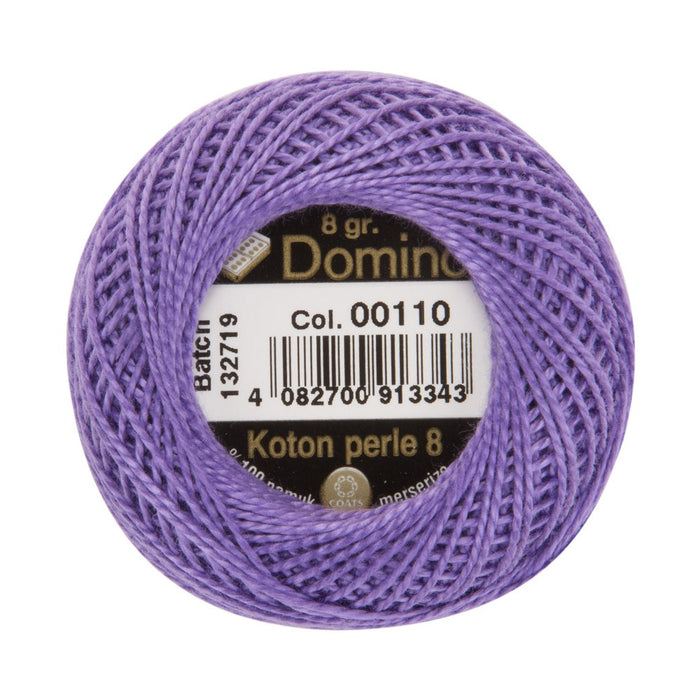 Domino Koton Perle 8gr Mor No:8 Nakış İpliği - 00110