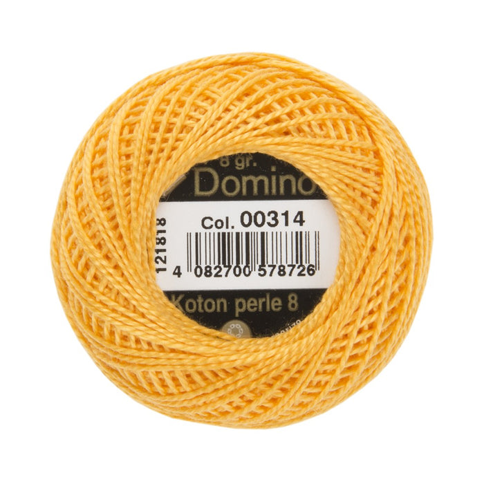 Domino Koton Perle 8gr Sarı No:8 Nakış İpliği - 00314