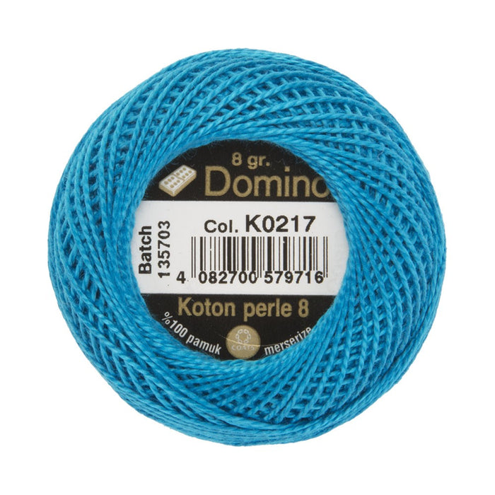 Domino Koton Perle 8gr Mavi No:8 Nakış İpliği - K0217