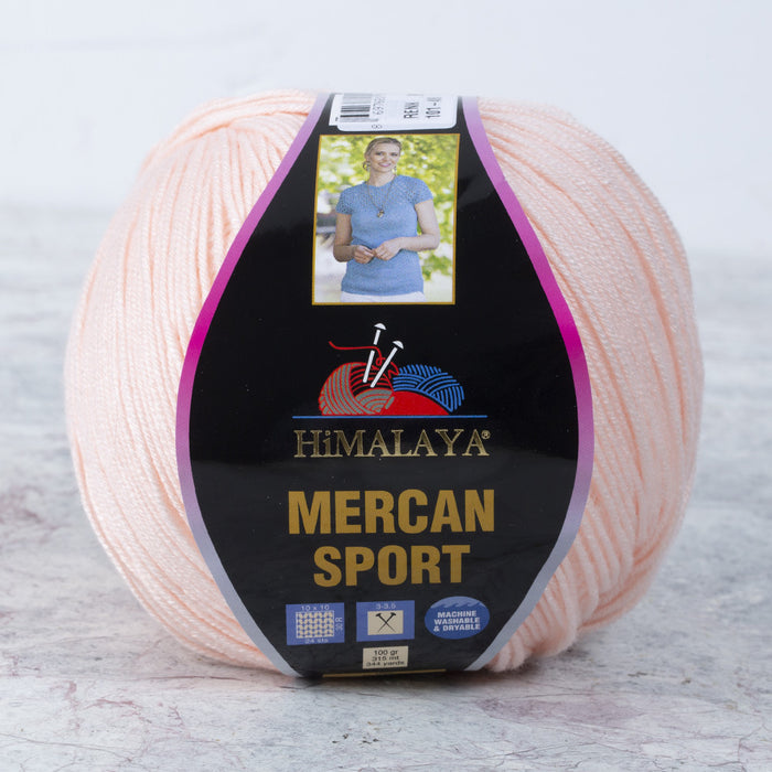 Himalaya Mercan Sport Toz Pembe El Örgü İpi - 101-48