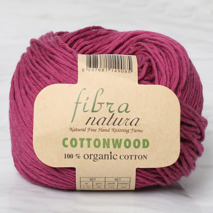 Fibra Natura Cottonwood Fuşya El Örgü İpi - 41126