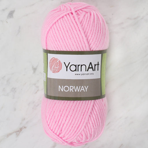 YarnArt Norway Bebe pembe El Örgü İpi - 20