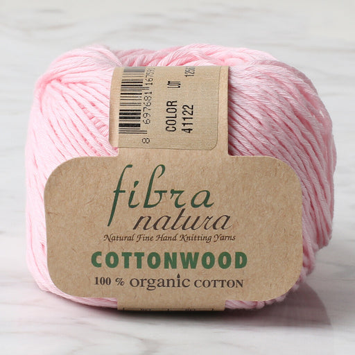 Fibra natura cottonwood bebe pembe El Örgü İpi - 41122