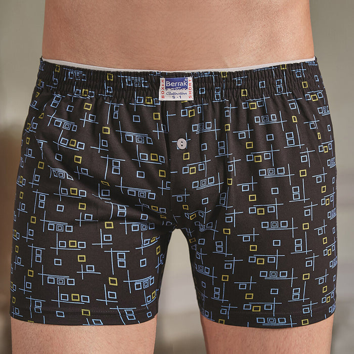 Berrak 1054 Erkek Boxer - Asorti - 2XL