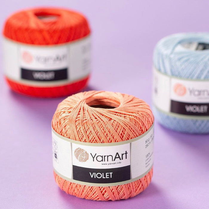 Yarnart Violet Krem Dantel İpi - 326