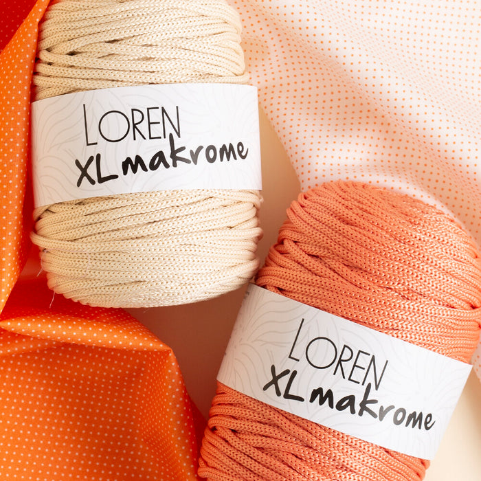 Loren XL Makrome Mor El Örgü İpi - R050