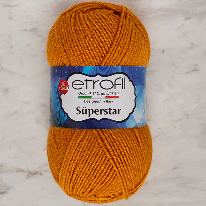 Etrofil Süperstar Hardal El Örgü İpi - 72061