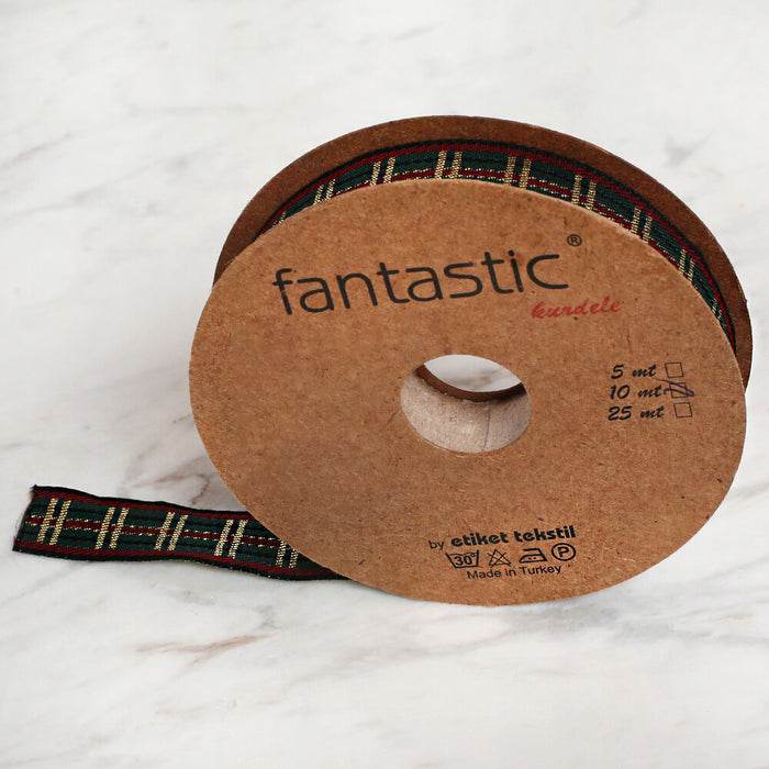 Fantastic 1,5 cm 10 mt Yılbaşı Kurdelesi