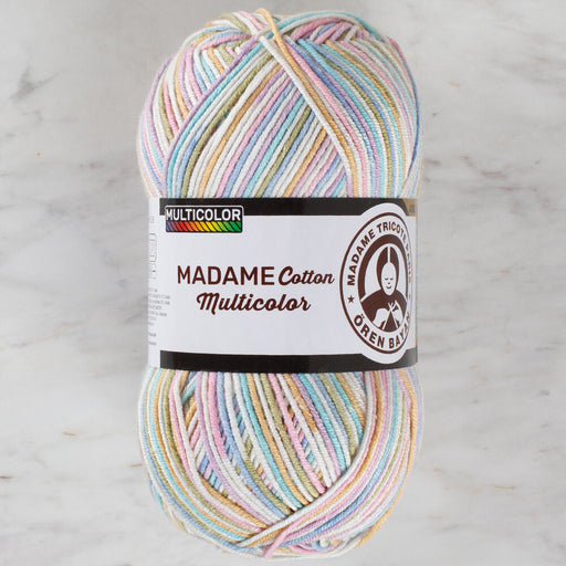 Örenbayan Madame Cotton Multicolor Ebruli El Örgü İpi -447