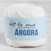 La Mia Angora 50gr Beyaz El Örgü İpi - L001