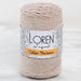 Loren Cotton Macrame Bej - L084