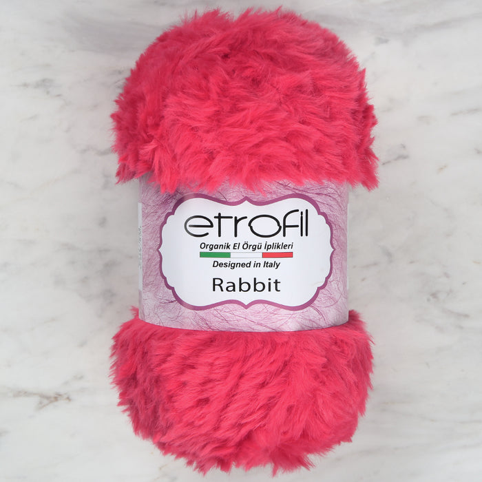 Etrofil Rabbit Fuşya El Örgü İpliği - 73290