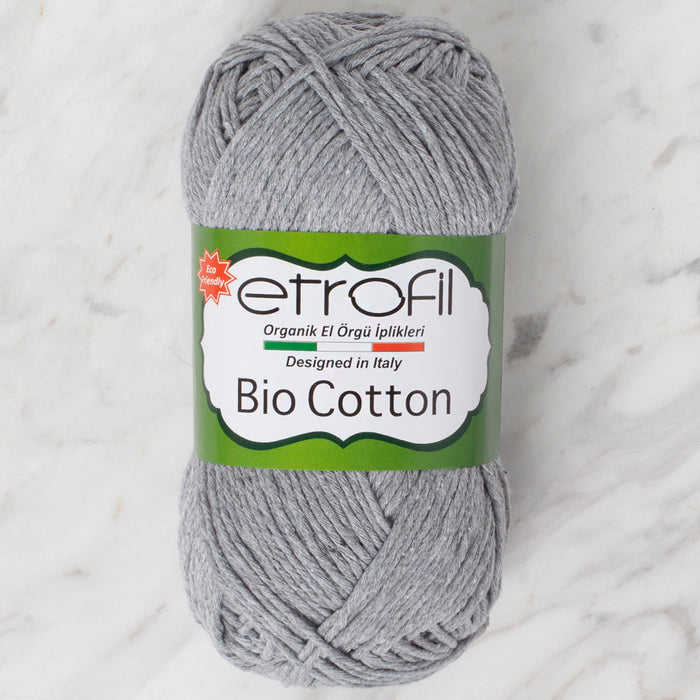 Etrofil Bio Cotton Gri El Örgü İpi - 10101