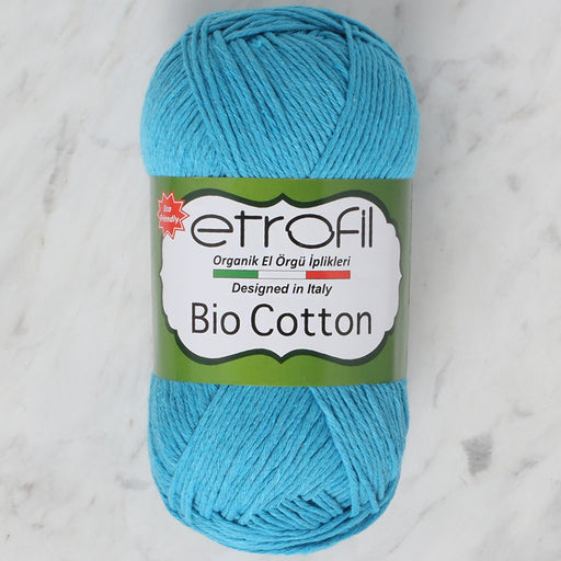 Etrofil Bio Cotton Turkuaz El Örgü İpi - 10606