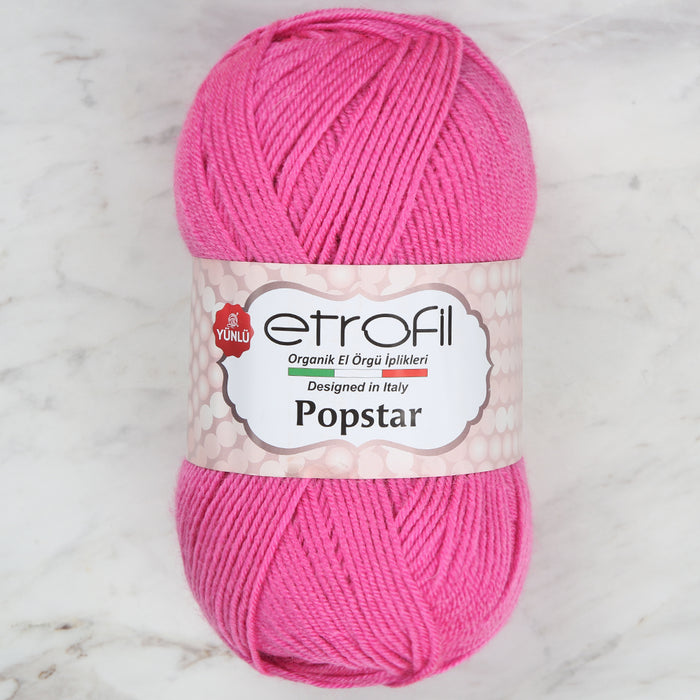 Etrofil Popstar Pembe El Örgü İpi - 73308