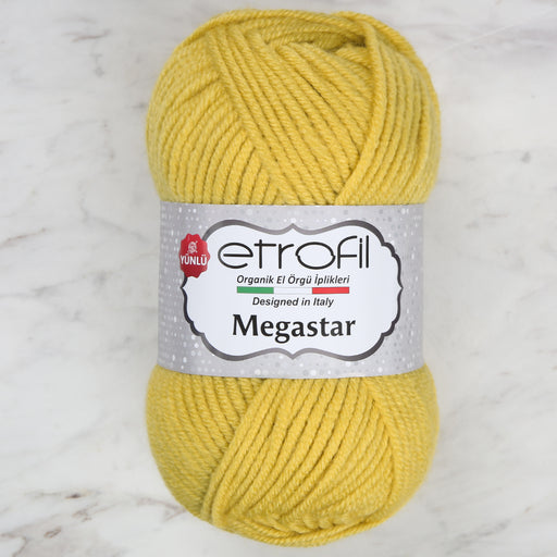 Etrofil Megastar Sarı El Örgü İpi - 72191