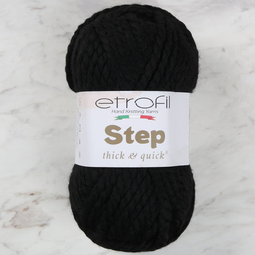 Etrofil Step Siyah El Örgü İpi - 70968