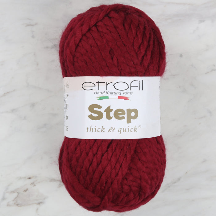 Etrofil Step Kırmızı El Örgü İpi - 73075