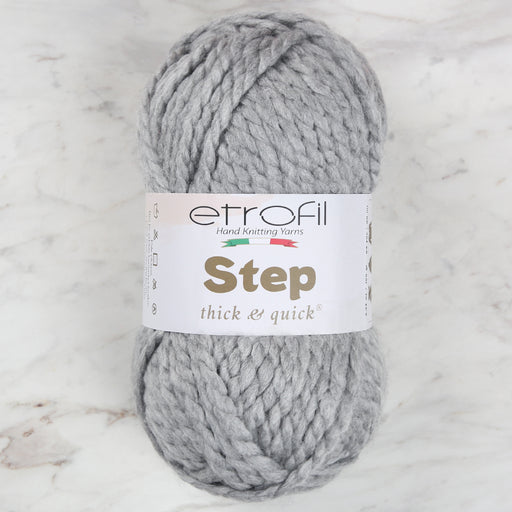 Etrofil Step Gri El Örgü İpi - 79055