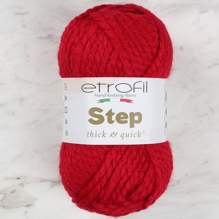 Etrofil Step Kırmızı El Örgü İpi - 73176