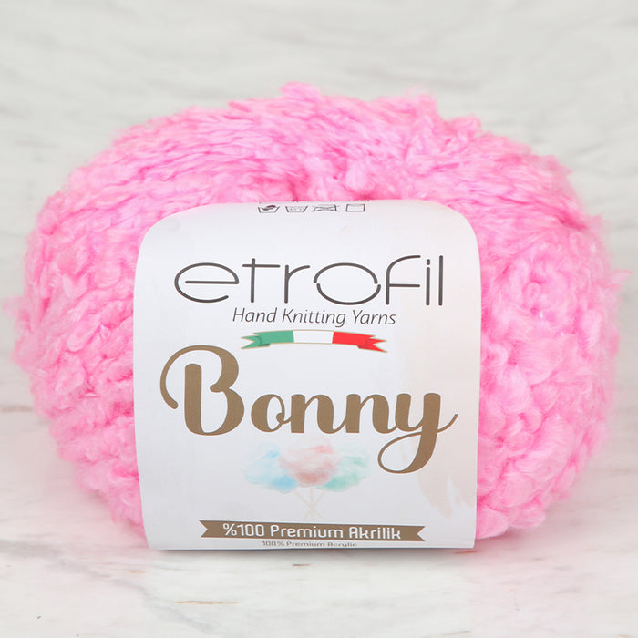 Etrofil Bonny Pembe El Örgü İpi - 73353