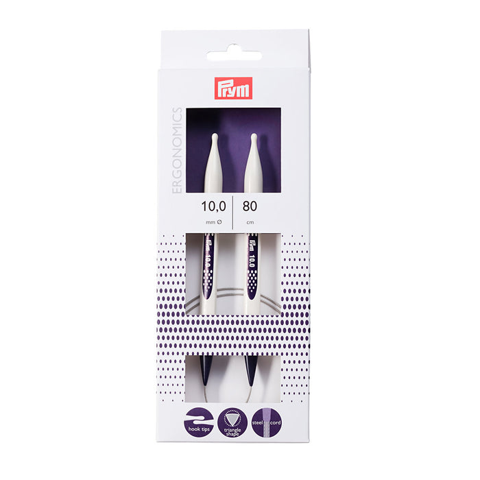 Prym Ergonomik 10 Mm 80 Cm Misinalı Şiş - 215813