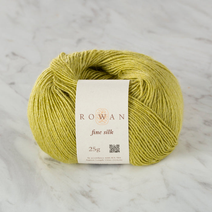 Rowan Fine Silk 25gr Yeşil El Örgü İpi - SH102