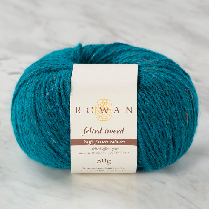 Rowan Felted Tweed 50gr Petrol Yeşili El Örgü İpi - 202