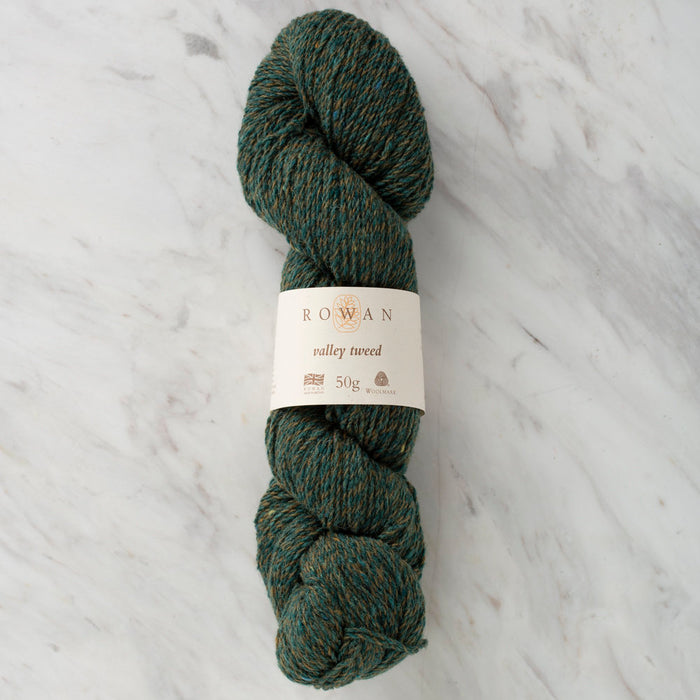 Rowan Valley Tweed 50gr Koyu Yeşil El Örgü İpi - 00114