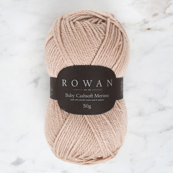 Rowan Baby Cashsoft Merino 50gr Bej El Örgü İpi - 00103