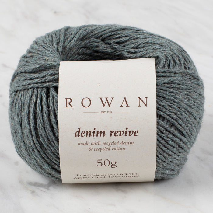 Rowan Denim Revive 50gr Pastel Yeşil El örgü İpi - 00215