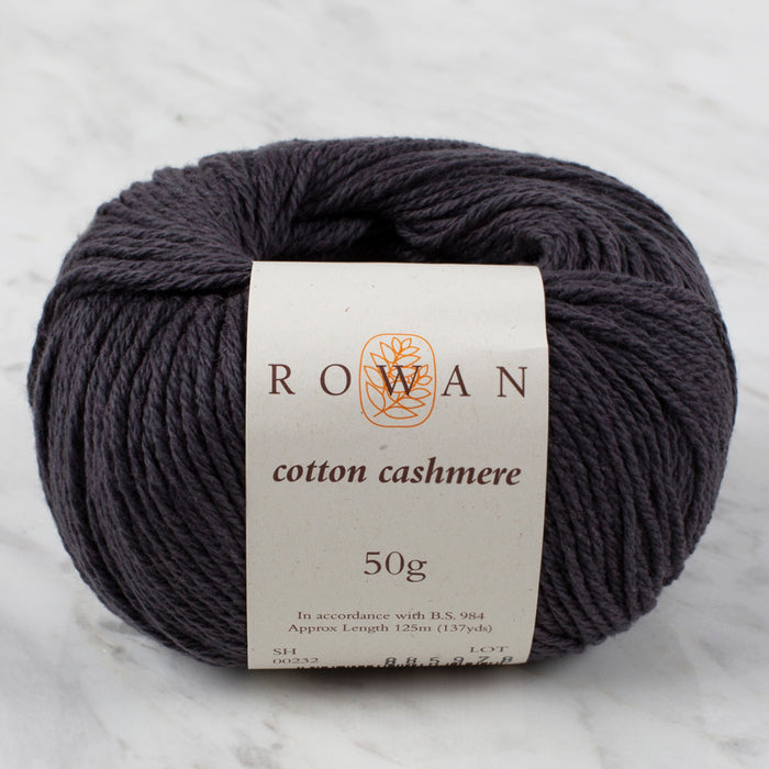 Rowan Cotton Cashmere 50gr Koyu Gri El örgü İpi - 00232