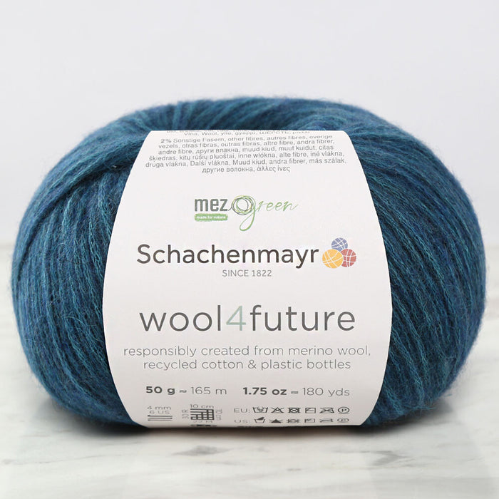 Smc wool4future Petrol Mavisi El Örgü İpi - 9807594-00066