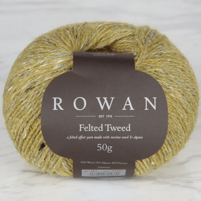 Rowan Felted Tweed 50gr Hardal El Örgü İpi - 181