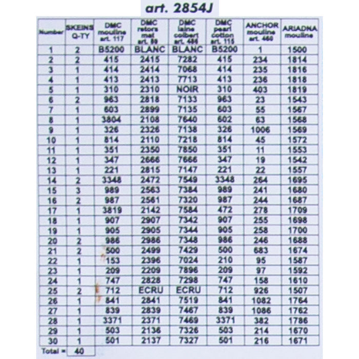 ORCHİDEA 30 x 40 cm Gül ve Çiçek Baskılı Goblen 2854J 