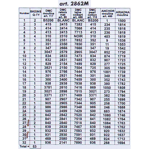 ORCHİDEA 40 x 50 cm  Meyve ve Çiçekler Baskılı Goblen 2862M 