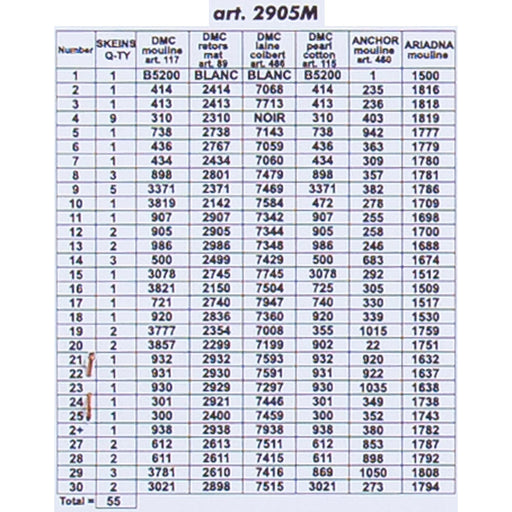 ORCHİDEA 40 x 50 cm Cam Vazodaki Çiçekler Baskılı Goblen 2905M 