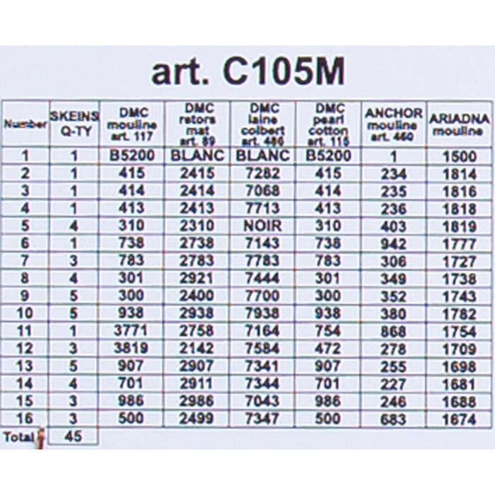 ORCHİDEA 40 x 50 cm At Çifti Baskılı Goblen C105M