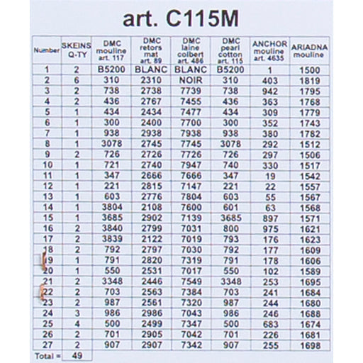 ORCHİDEA 40 x 50 cm Bahar Çiçekleri Sepeti Baskılı Goblen C115M